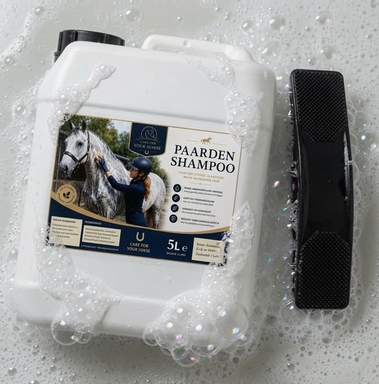Paarden shampoo - Paarden zeep - 5 Liter - witte benen - witte vacht - geconcentreerd