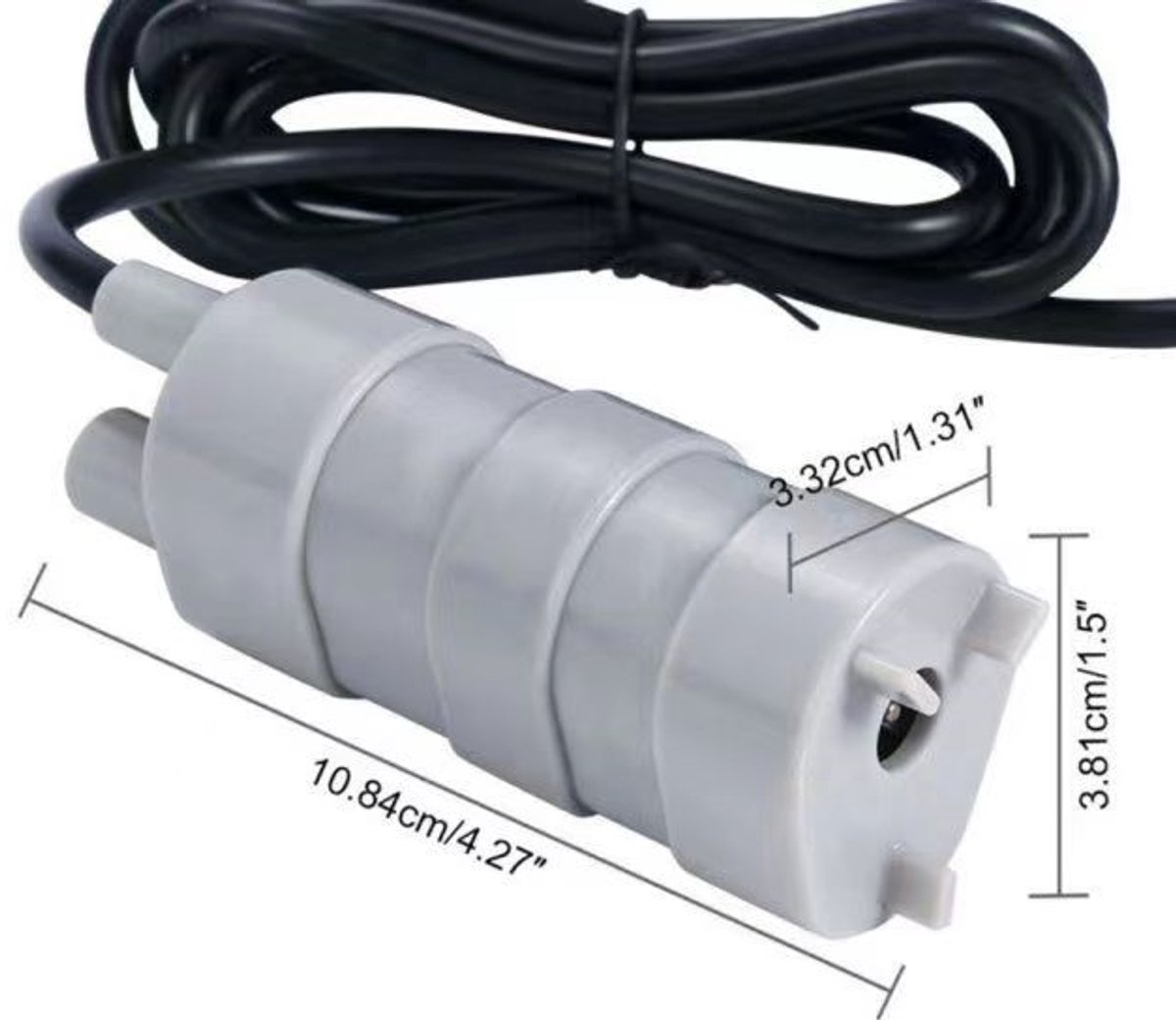 Dompelpomp 12volt - Dompelpomp Zwembad - Dompelpomp Vuil Water - 1000L/H - 5m Kop - Laag Geluidsniveau - voor Tuinirrigatie, Vijvers, Aquariums, enz – foto 7