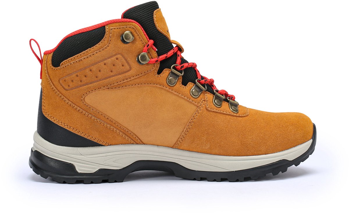 YOUTHUP Heren SUEDE WP Heren Wandelschoenen Halfhoge 41 Geel