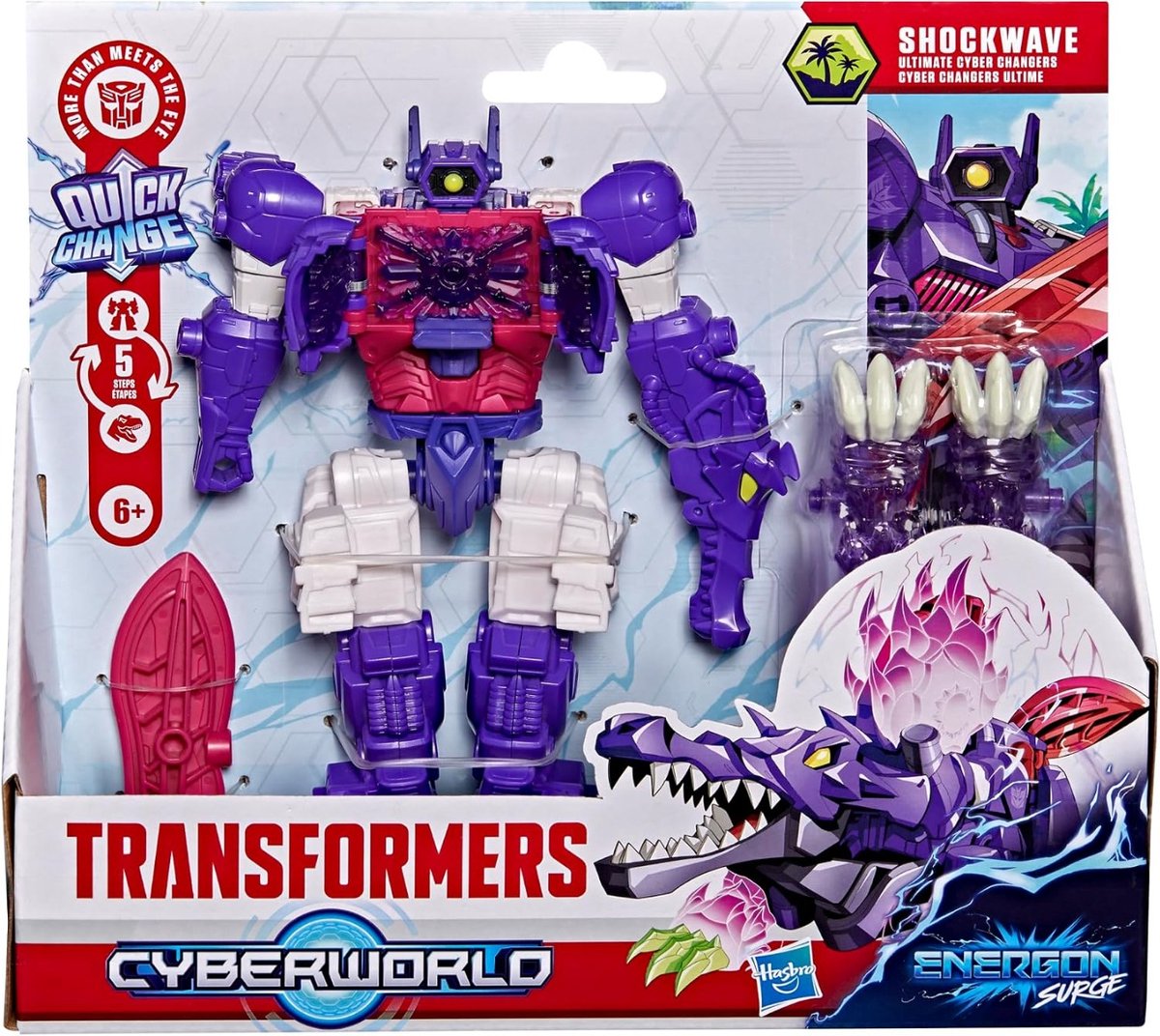 Transformers Cyberworld Ultimate Cyber Changers Shockwave