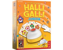 999 Games - Halli Galli - Junior - Actiespel - Vanaf 4 jaar - Kinderspel - Gezelschapsspel - Educatief spel - Reactiespel - Familiespel - Klein cadeautje
