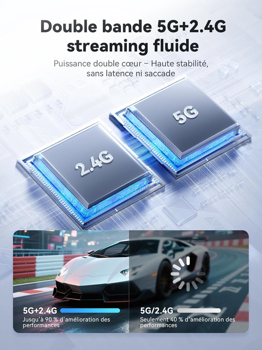 Draadloze HDMI-zender – stabiele transmissie over 196FT – draadloze HDMI-zender-ontvanger met LED-scherm – plug-and-play – zenden van laptop/PC/camera (TX) naar tv/monitor/projector (RX). – foto 5