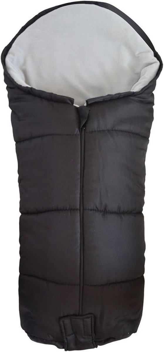 Voetenzak Kinderwagen - Baby deken - Warmte Buiten - Met Rits - 379 cm - Grijs