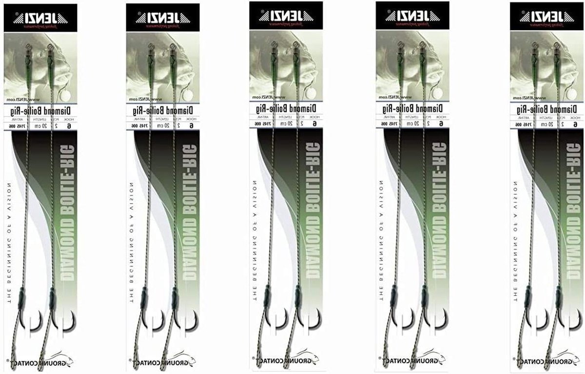 Boilie Rigs - Vis Takkels - Karper Vissen - Hand Geknoopt - 10 Stuks - Klassiek