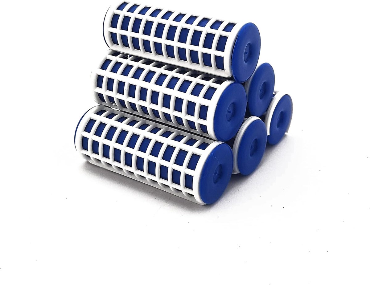 Thijox - Keramische Thermollen 28 mm, Verwarmde Haarkrulspelden, Waterwarmterollers voor Snel Krullen Maken, Styling Gereedschap voor Thuis of Kapsalo