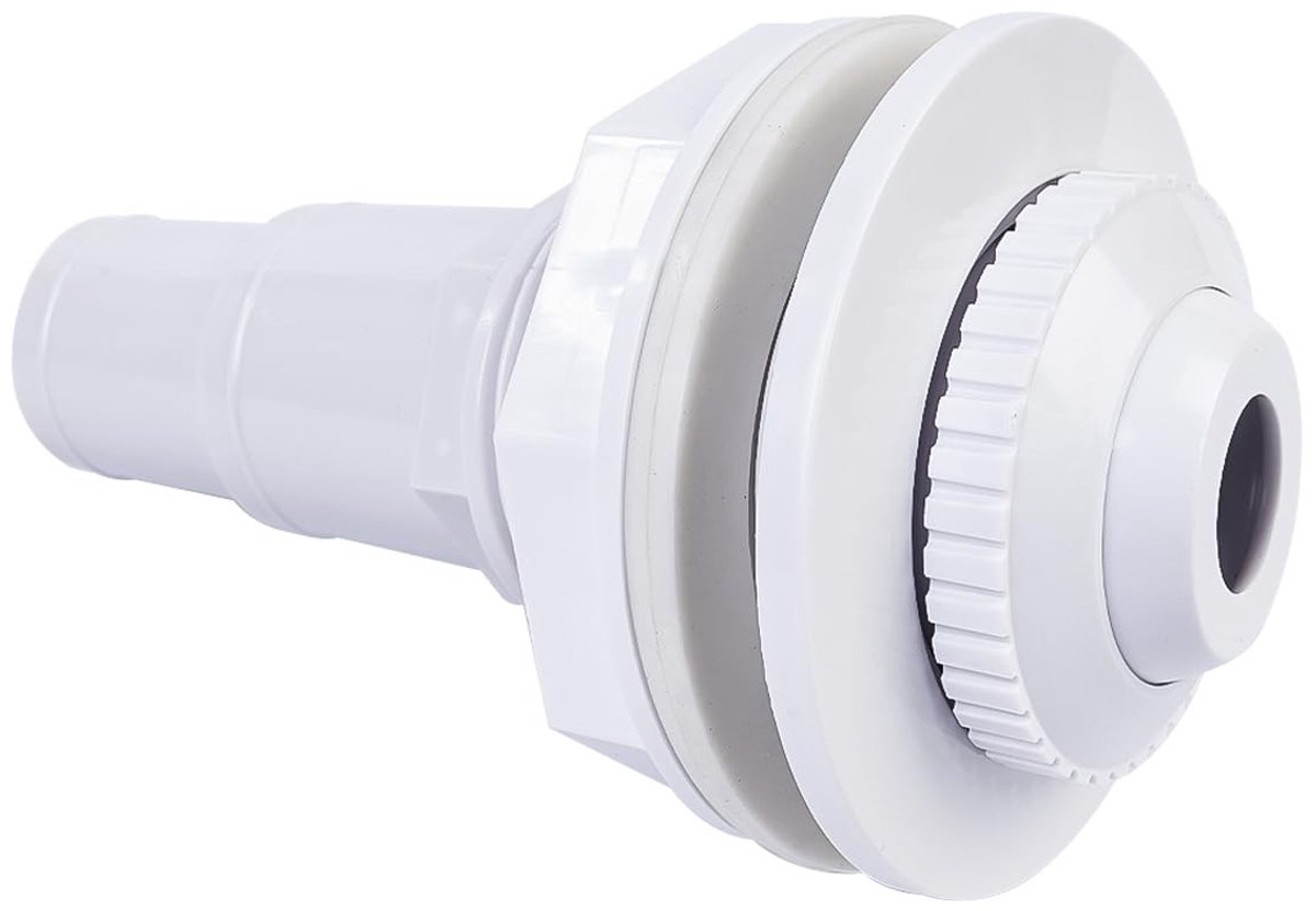 Dailygoods- Zwembadinlaatmondstuk 14 cm - Verstelbare Kop - Slangaansluitingen 32/38 mm - Efficiënte Watercirculatie - Flexibel - Optimaliseer Filtratie - Inlaatstuk