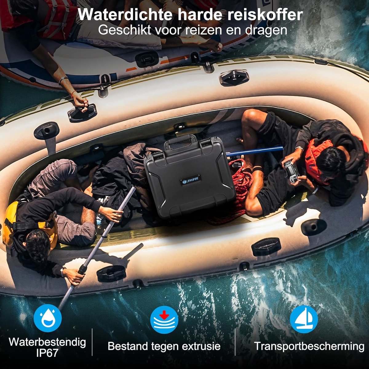 Waterdichte Hardcase voor DJI Avata 2 Drone en Accessoires, Ideaal voor Vliegen, Bescherming en Transport – foto 6