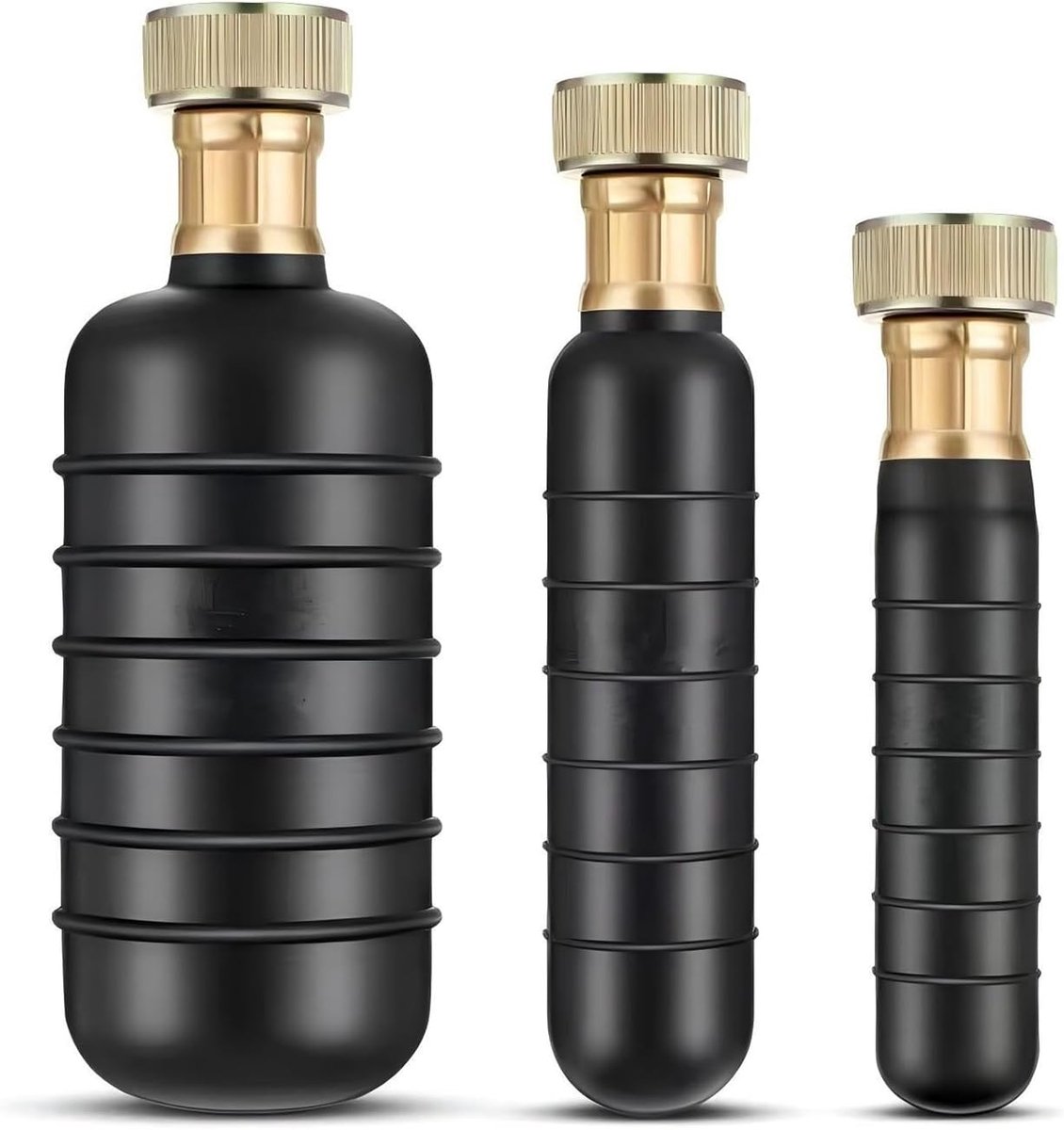 SnelShoppen - Pack van 3 Rubber Blow Drain Cleaners voor 1-6 Afvoeren, Onverwoestbare Ontstoppingsbellen, Ideaal voor Wasbakken, Doucheputjes, Badkuip
