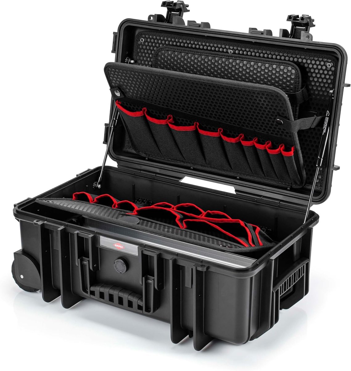 Thijox - Gereedschapskoffer Leeg Robust26 Move 225 mm voor Gereedschap, Professioneel, Duurzaam, Stevige Opbergtas, Handzaam en Compact, Ideaal voor K