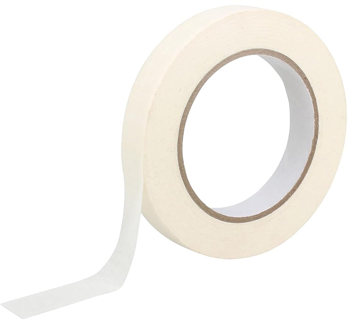 Thijox - ProDec 50m schilders tape, 19mm breed afplakband voor scherpe verf lijnen, multi-oppervlak maskeertape voor DIY en professionals