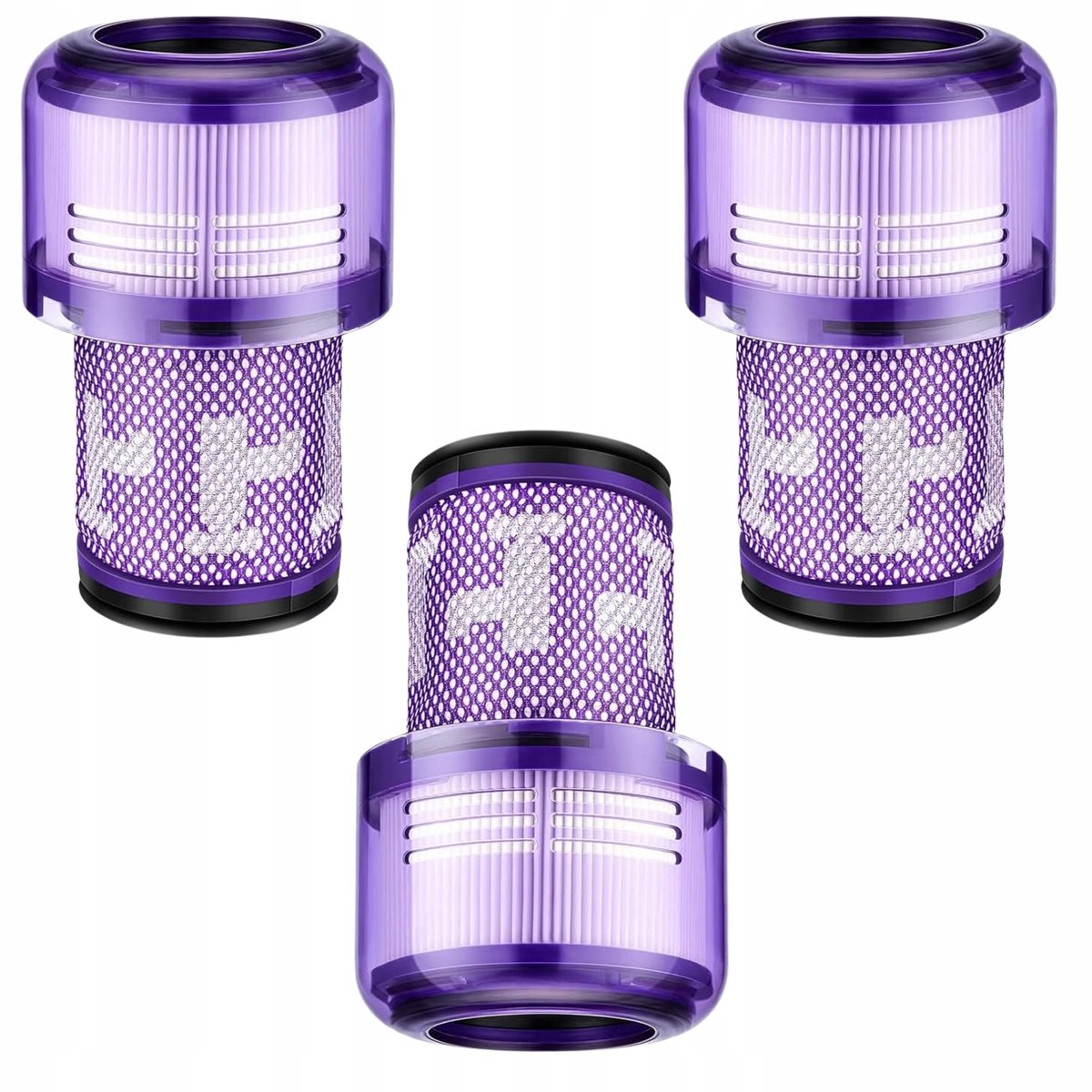 AreoSe - HEPA-filter voor Dyson V12 Detect Slim Absolute HEPA - 3 stuks