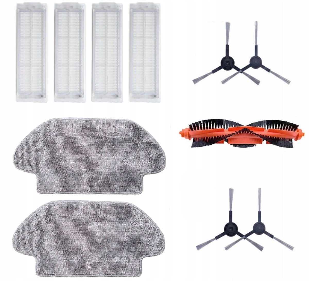 AreoSe - Accessoireset voor VIOMI V3 V2 Xiaomi Vacuum Mop Pro - en efficiëntie