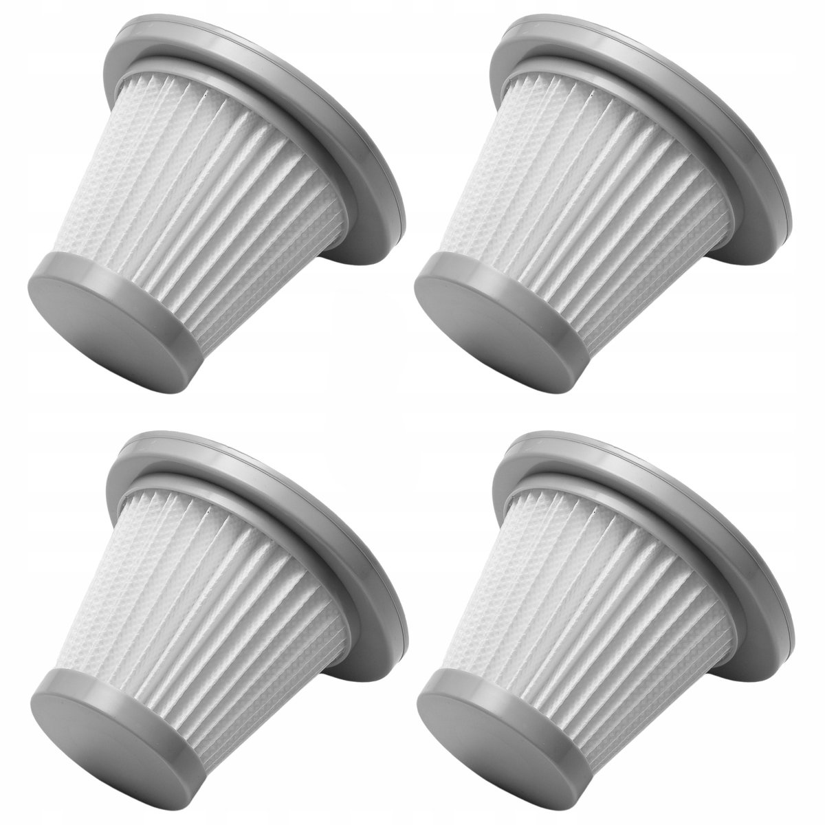 AreoSe - HEPA-filter voor Deerma DX118c DX128C - 4 stuks
