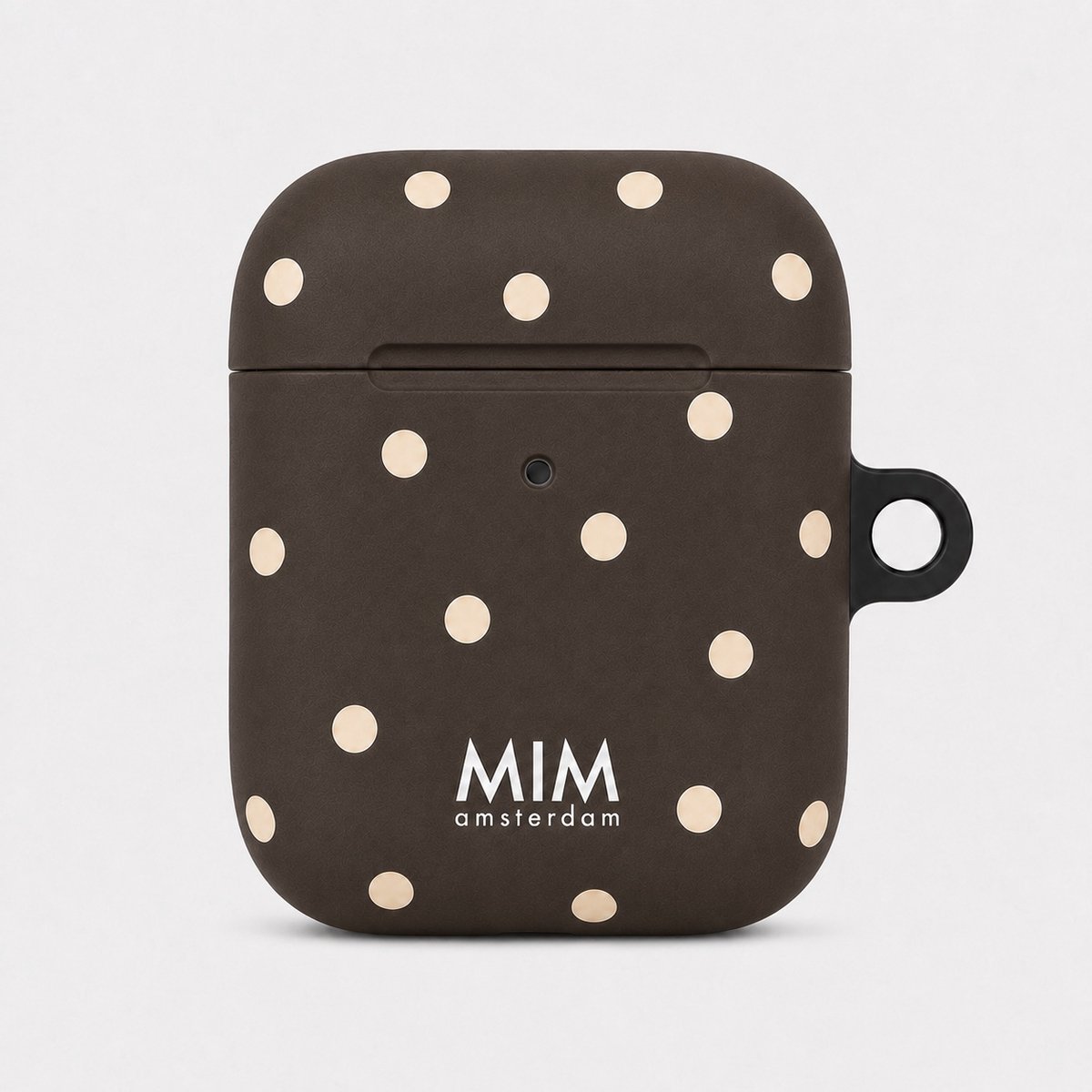 MIM Amsterdam - Spot On - Geschikt voor AirPods 1&2 - AirPod hoesje - Stippen print - AirPod hoesje met print - Shockproof- Cover voor AirPods - Trendy AirPod case