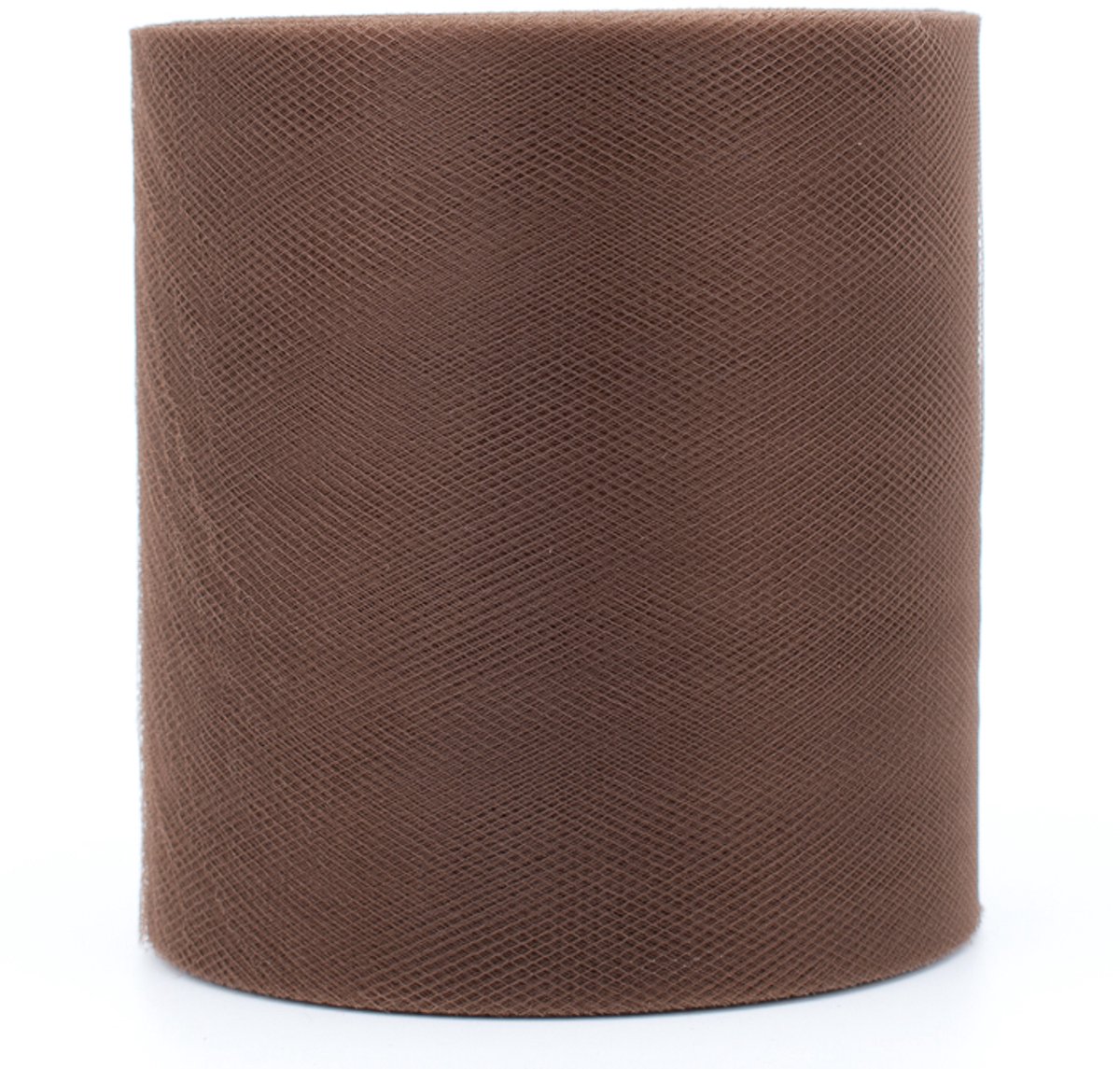 Tule lint - cadeaulint - 125 mm x 100 meter - bruin