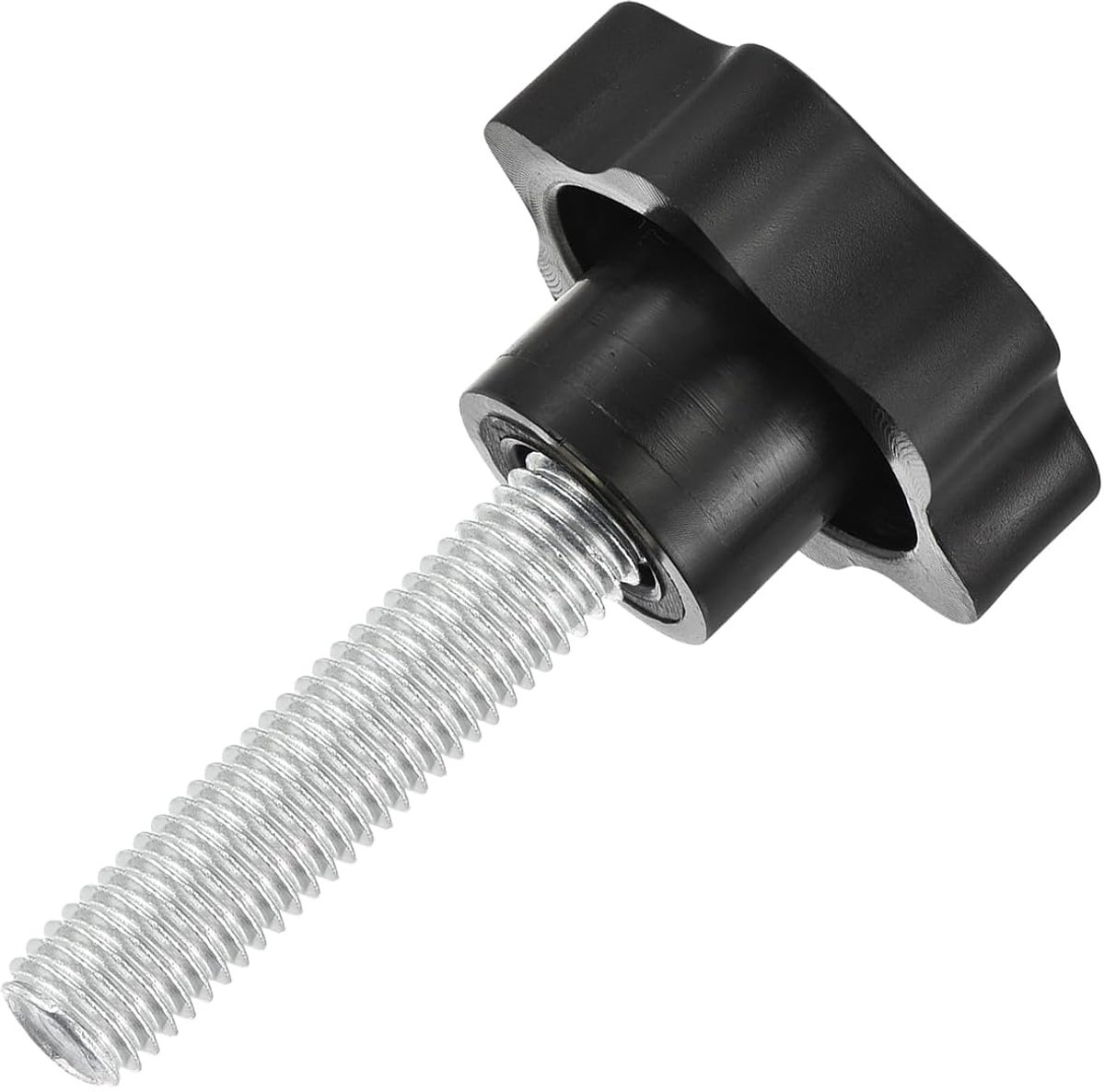 Stk sterknoppen, M12 x 50 mm kunststof zeskant klemgreep schroefknoppen, handvergrendelende sterschroefknop voor machines parasolstandaard vervanging