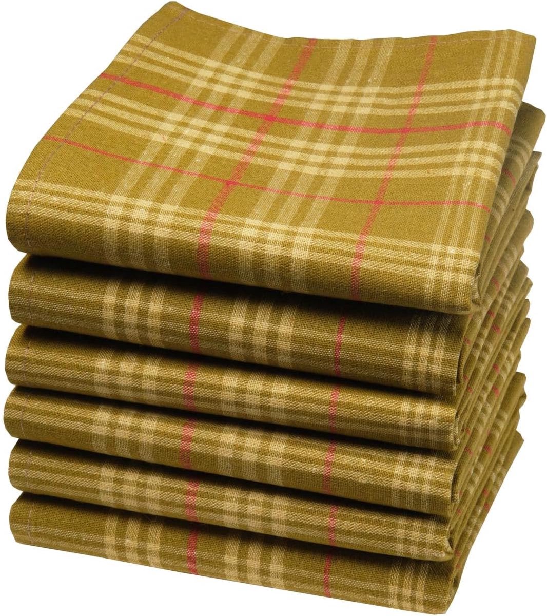 Werkdoekjes - Grote Maat 48cm x 48cm - 100% Katoen - 6 Stuks - Model Arnold