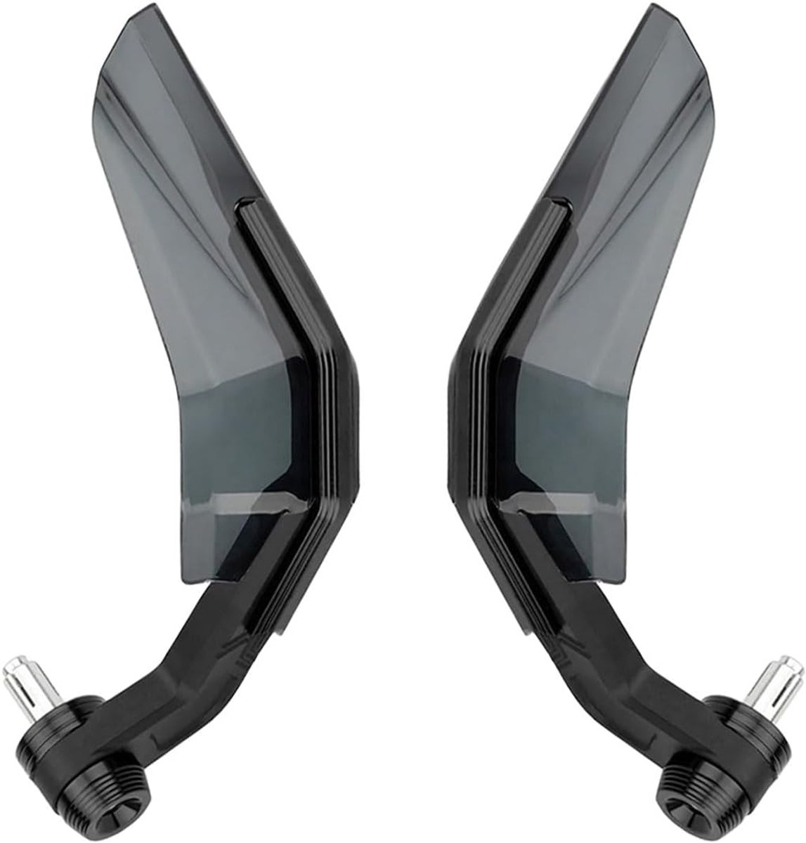 Handbescherming 19 mm Motorfiets Winddichte Stuur Handbescherming 22 mm Windafstoter Stuurbescherming Motorfiets Windschild Rem Koppelingshendel Bescherming Zwart
