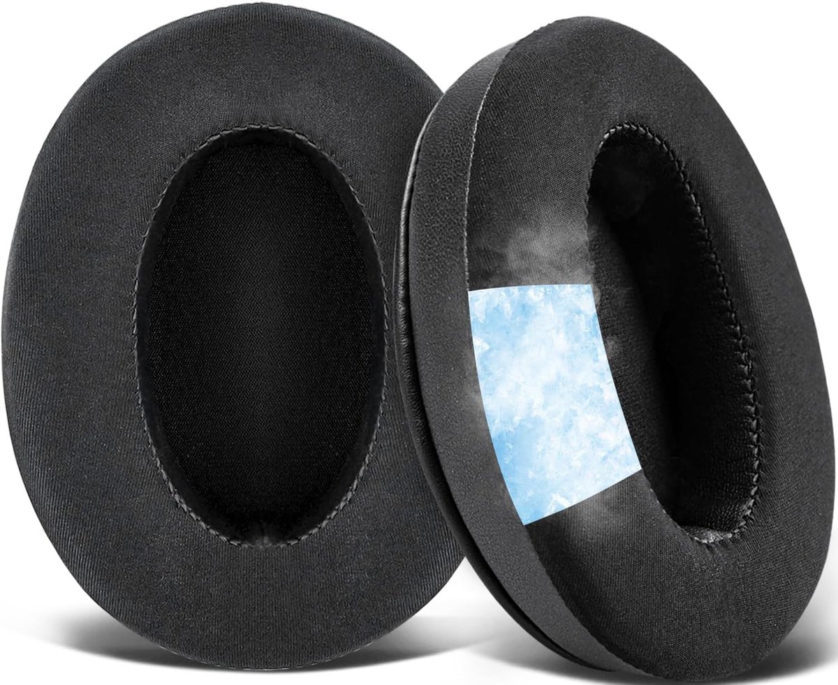 Koelgel oorkussen earpad voor ATH M50X/M40X, HyperX Cloud 2/3/Alpha, MDR-7506, Arctis 7/9/5/Nova 7/Pro Wired, G Pro X, Sennheiser HD280, Razer Kaira/Barracuda/Kraken-serie,Turtle Beach Stealth