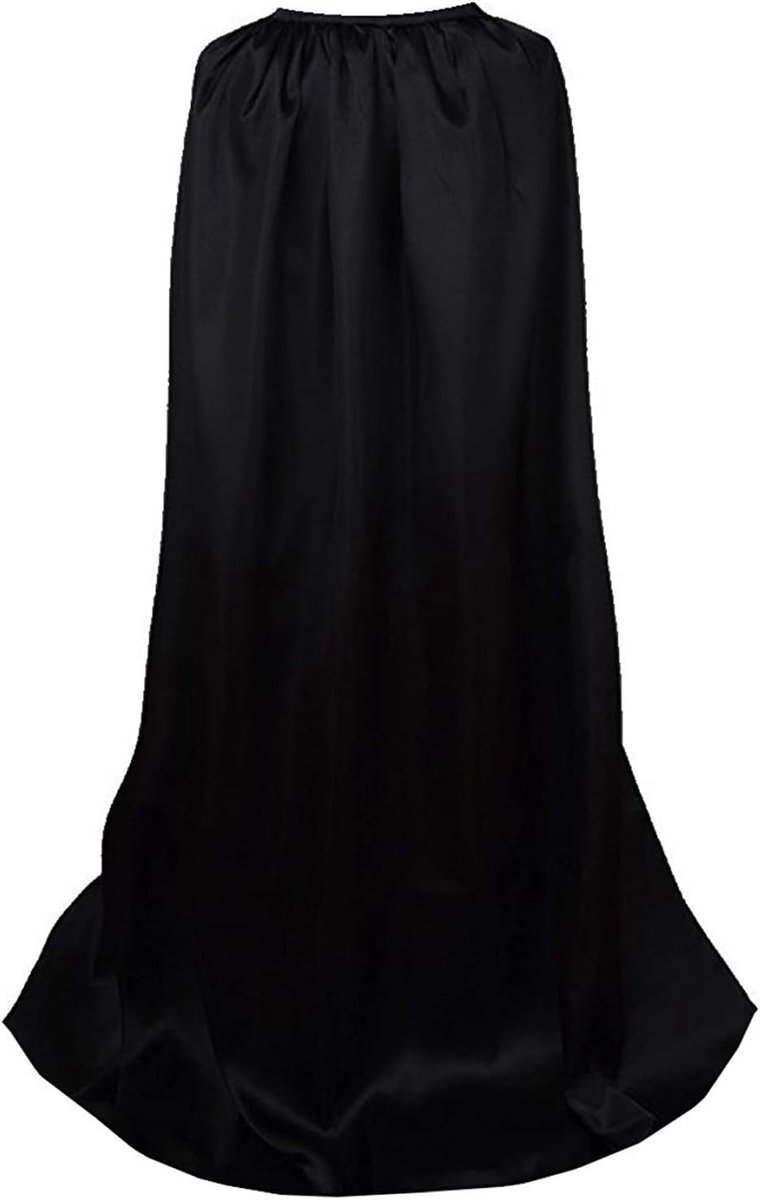 Unisex Volwassen Lange Cape Volledige Lengte Gewaad Mantel voor Kerstmis Halloween Cosplay Dress-Up Kostuum Party