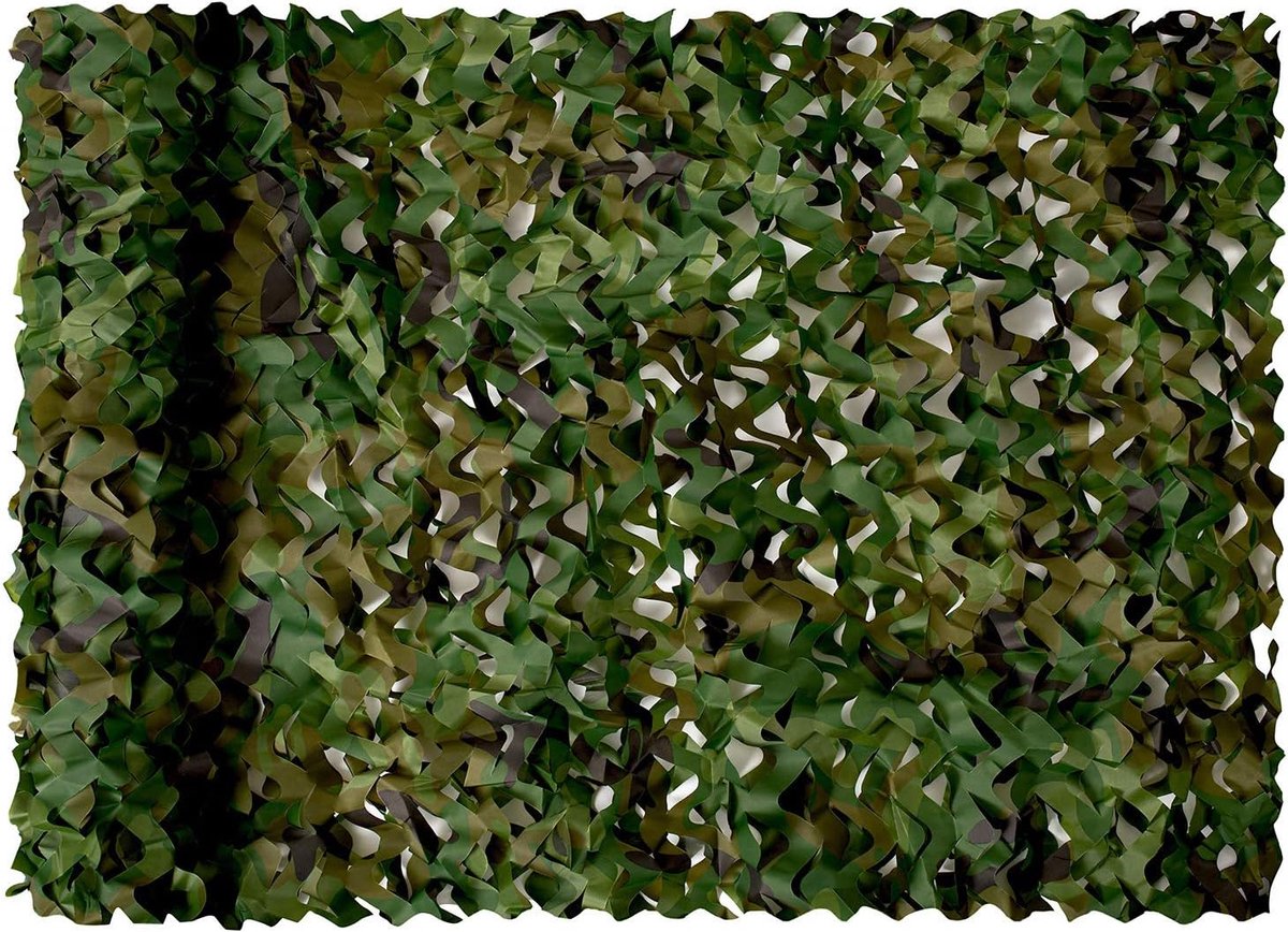 Camouflagenet, jacht, camouflagenet, camouflagenet, voor decoratie, zonwering, jacht, camping, outdoor, militair