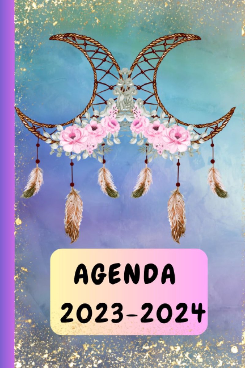 Agenda 2023-2024 - A5 formaat - Thema attrapes rêves - Voor volwassenen en studenten - ShopVlot