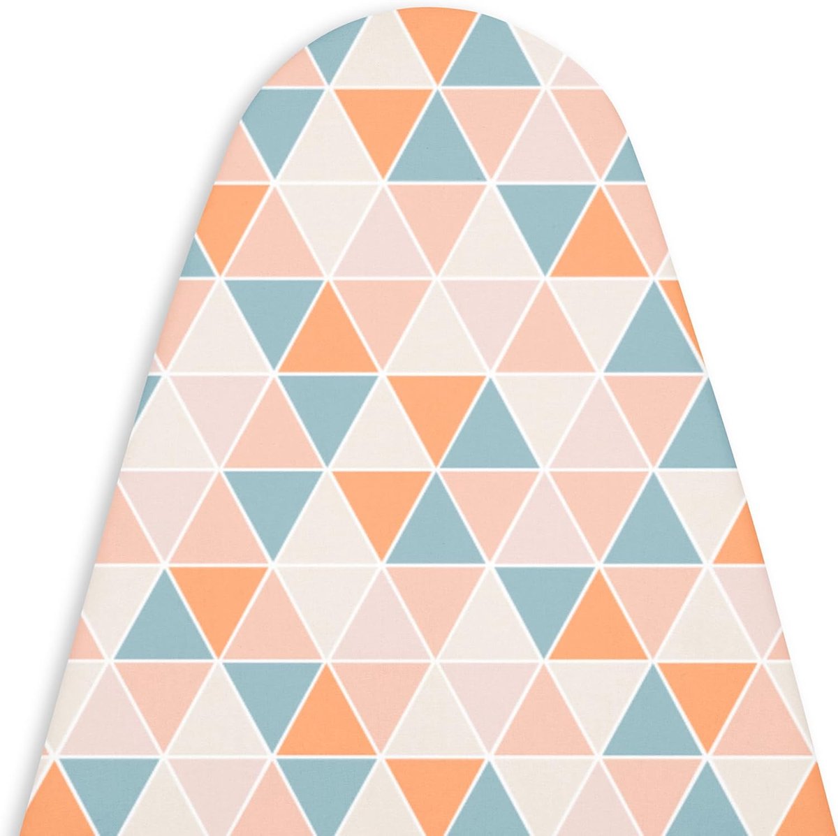 XO Strijkplankovertrek 'Luxury Line' met extra dikke vulling (geschikt voor standaardplanken van de grootte Large van 125x39 cm) driehoeken - vervanging voor huis en hotel