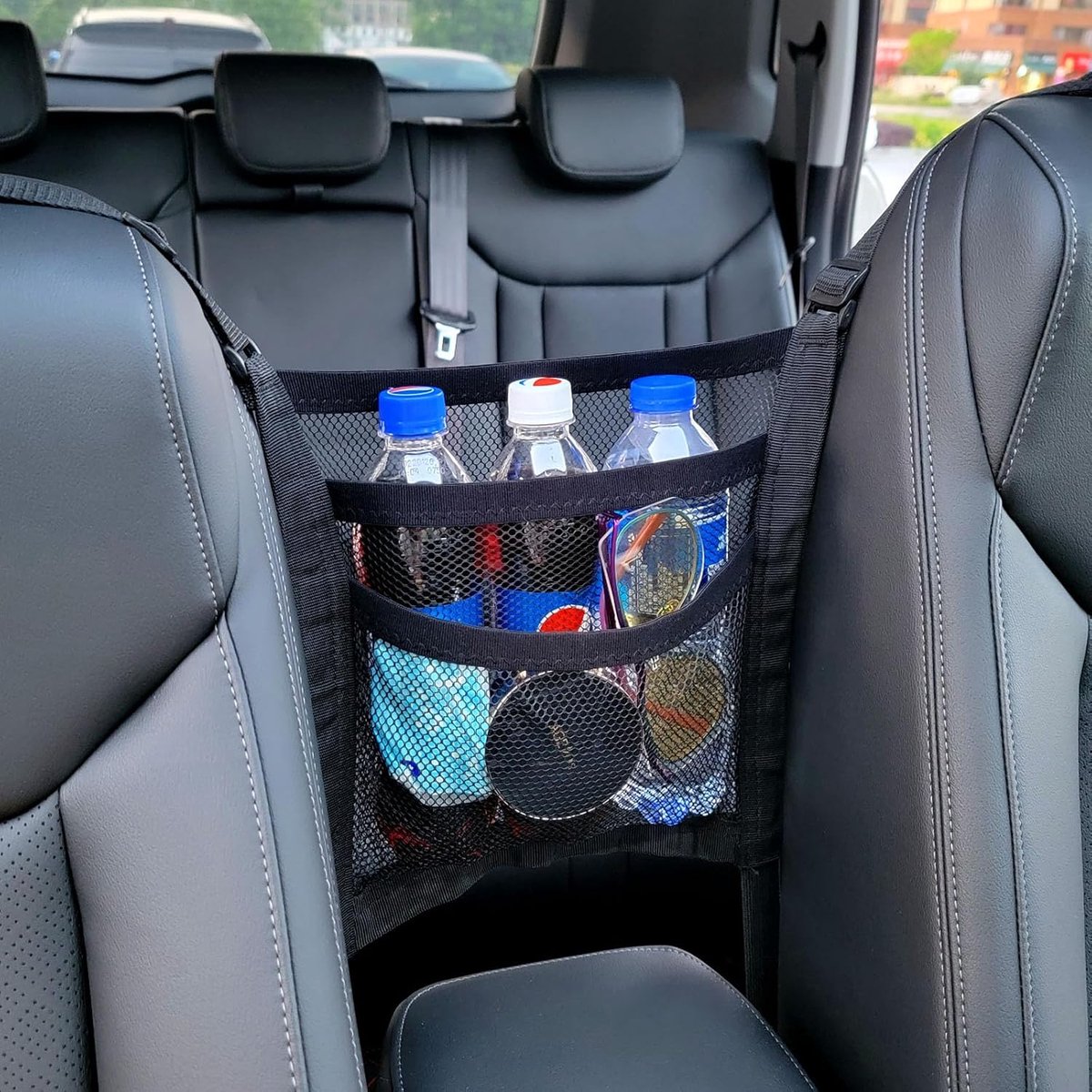 opslag aan de achterkant van de voorstoel, auto-interieur, opbergzakken voor auto-accessoires voor bestelwagen/bedrijfskrans/bestelwagens