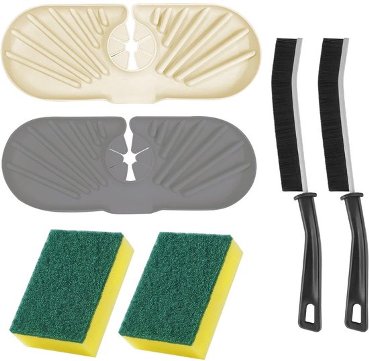 Spatbescherming Siliconen - Afdruipmat voor Gootsteen - Afdruipmat Keuken - Afdruipmat Badkamer - Droogmat (x cm)
