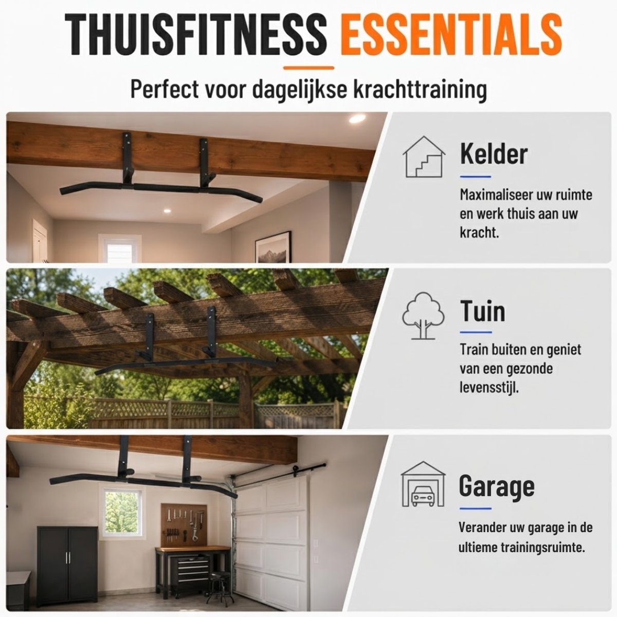Groupe SEB LNM Pull Up Bar - Optrekstang thumbnail 3