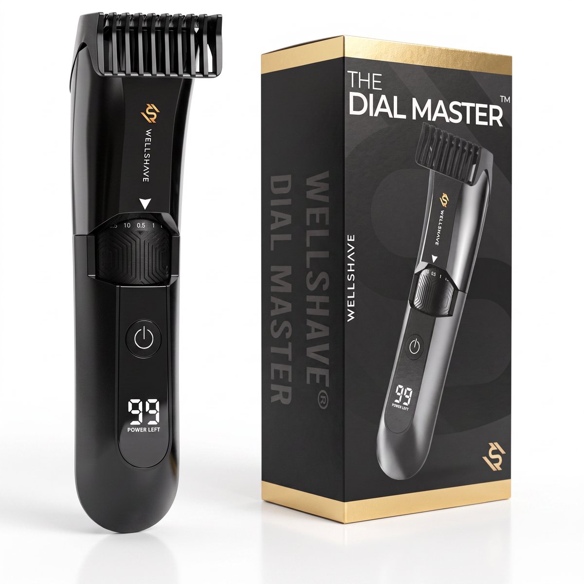 Wellshave Baardtrimmer Dial Master - Baardtrimmer Mannen