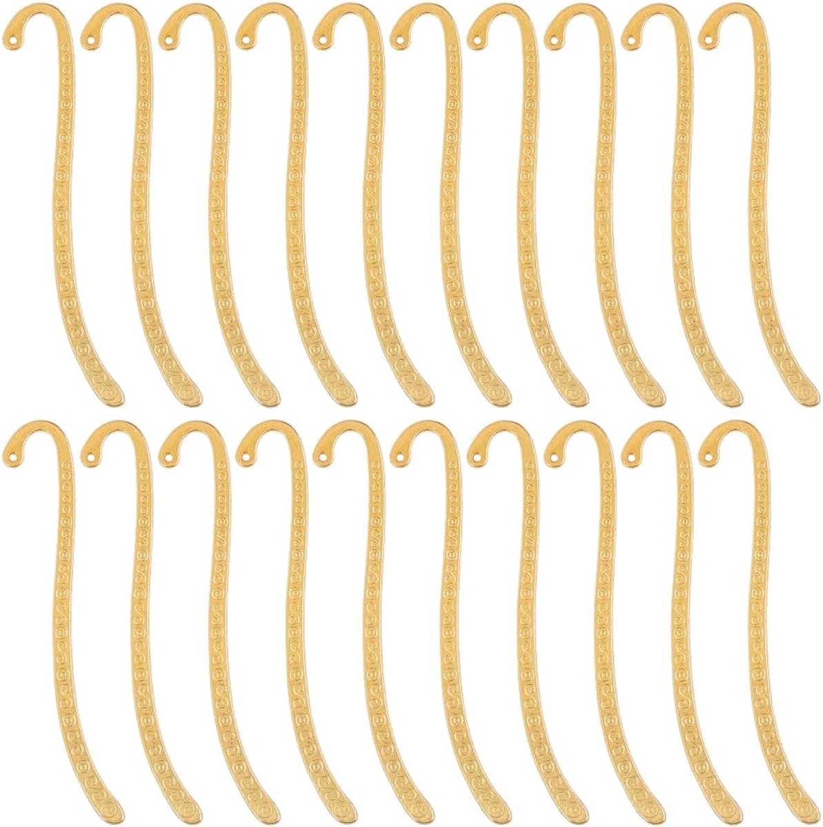 Boekmerken 20 stuks - Vintage Tibetaanse zilver - Antiek design - Voor boekenliefhebbers - SnelShoppen