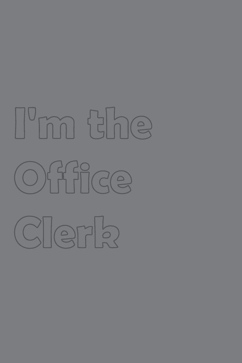 the Office Clerk: Stylish matte cover / 6x9" 100 Pages Diary / 2020 Daily Planner - To Do List, Appointment Notebook