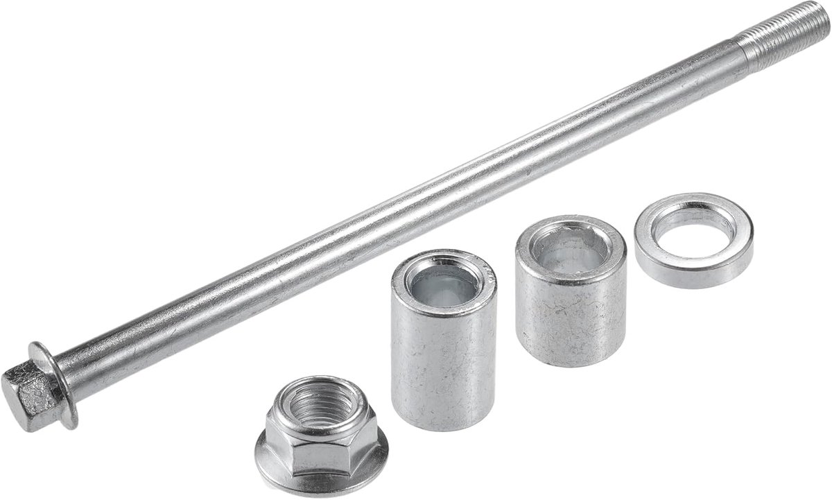 ABSOPRO ATV Voor- En Achterwielas Met Bushing En Schroefbout M12 230mm