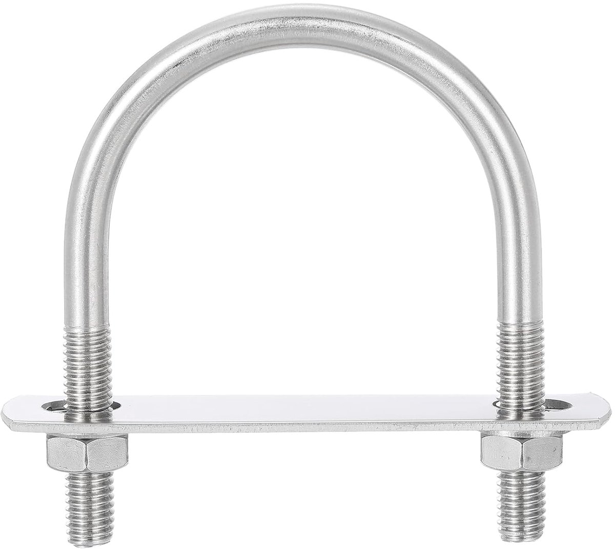 U-bouten, 4 sets binnenbreedte 60 mm, lengte 87 mm, M8 bouten met U-klem van roestvrij staal 304 met moeren en platen, voor bootaanhangers