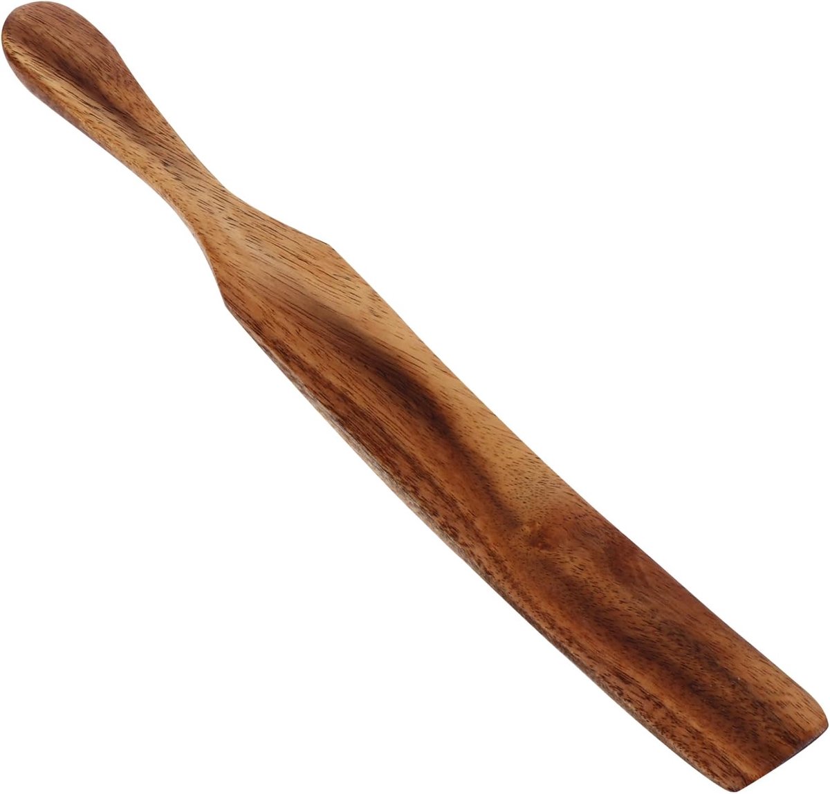 Lange Houten Spatel 11 Inch Ergonomisch Keukengerei Lange Handvat Voor Koken En Eenvoudige Bereiding