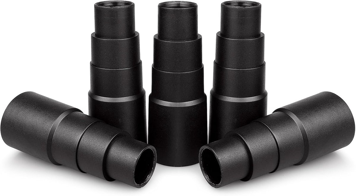 5 Stuks Stofzuiger Adapter, Universele Stofzuiger Slang Adapter | Voor 21-42 mm Stofzuiger Universele Slang Fitting Connector