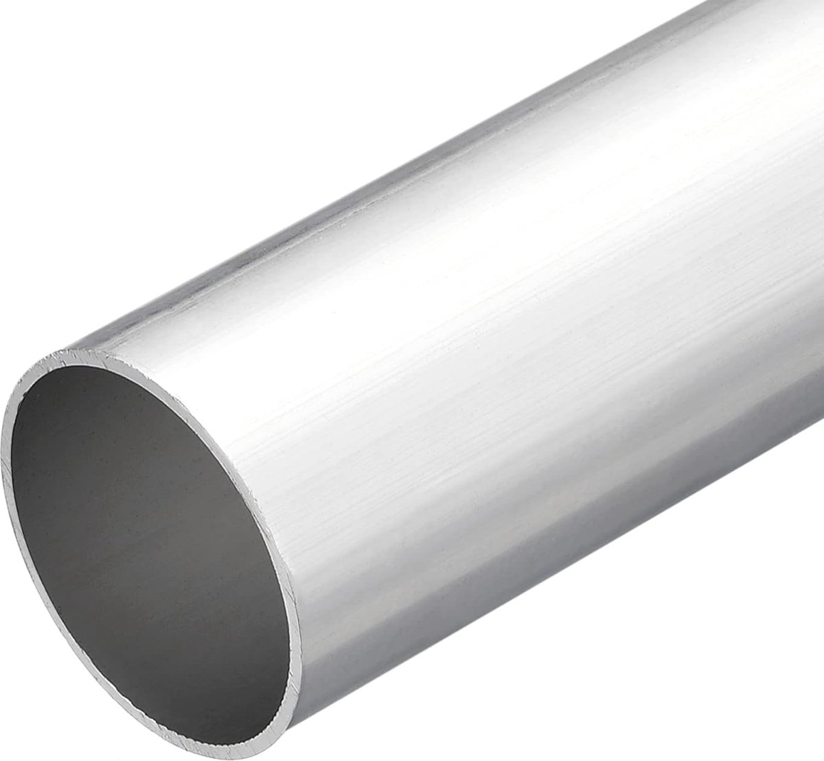 sourcing map 6063 Aluminium ronde buis 35 mm AD 32 mm binnendiameter 300 mm lengte buisleiding slangen voor industrie knutselprojecten