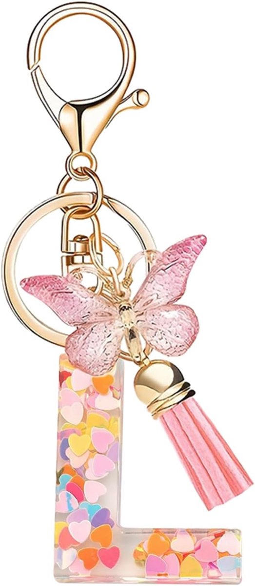 Sleutelhanger Leuke Sleutelring Sleutelhanger Hanger Initiaal Ringen Dames Thuis Auto Accessoires Auto Gift Vriendin Verjaardag - Z