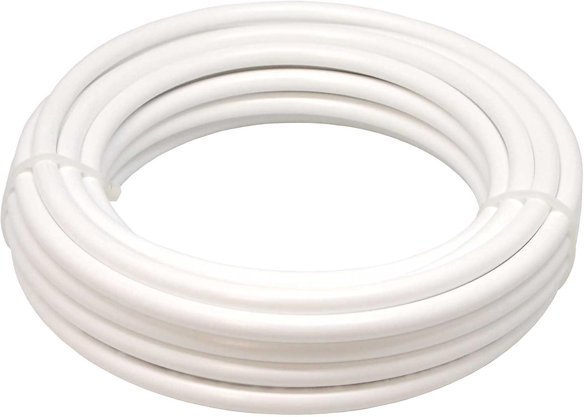 C5108-25 buis met UV-beschermende behandeling, 25 m, wit