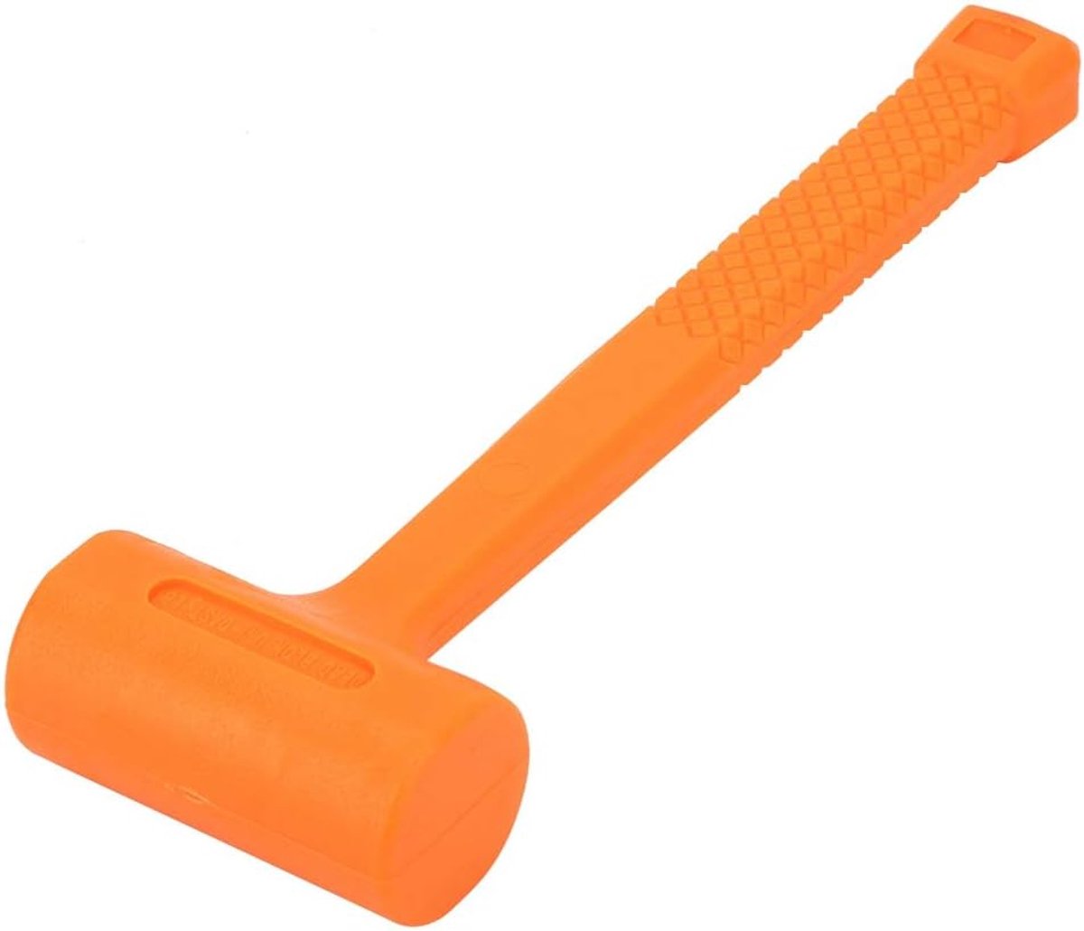0,5 lb/1 lb PVC Marteau en Caoutchouc Maillet en Caoutchouc Outil d'Installation Maillet en Caoutchouc à Soufflage(0.5LB)