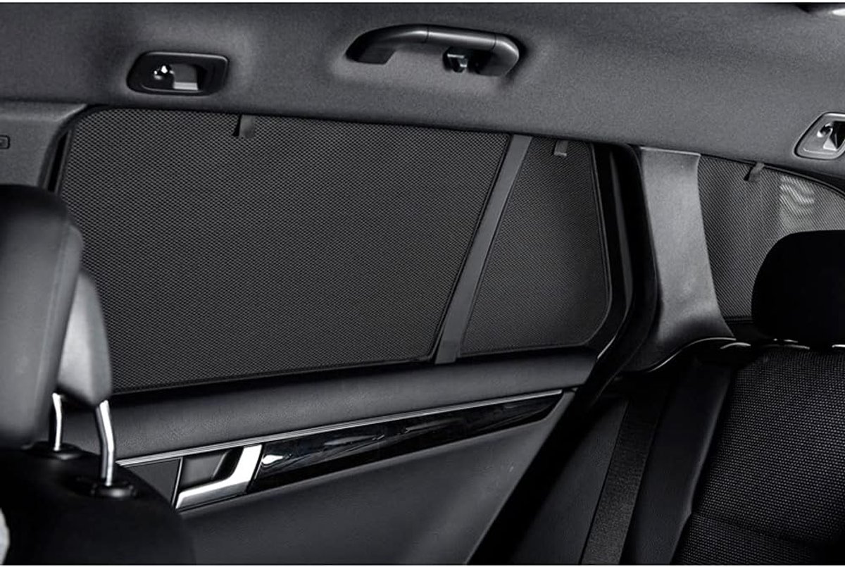 Car Shades (achterportieren) compatibel met Seat Leon IV ST Sportstourer 2020- (2-delig) Pasklare Auto Zonwering