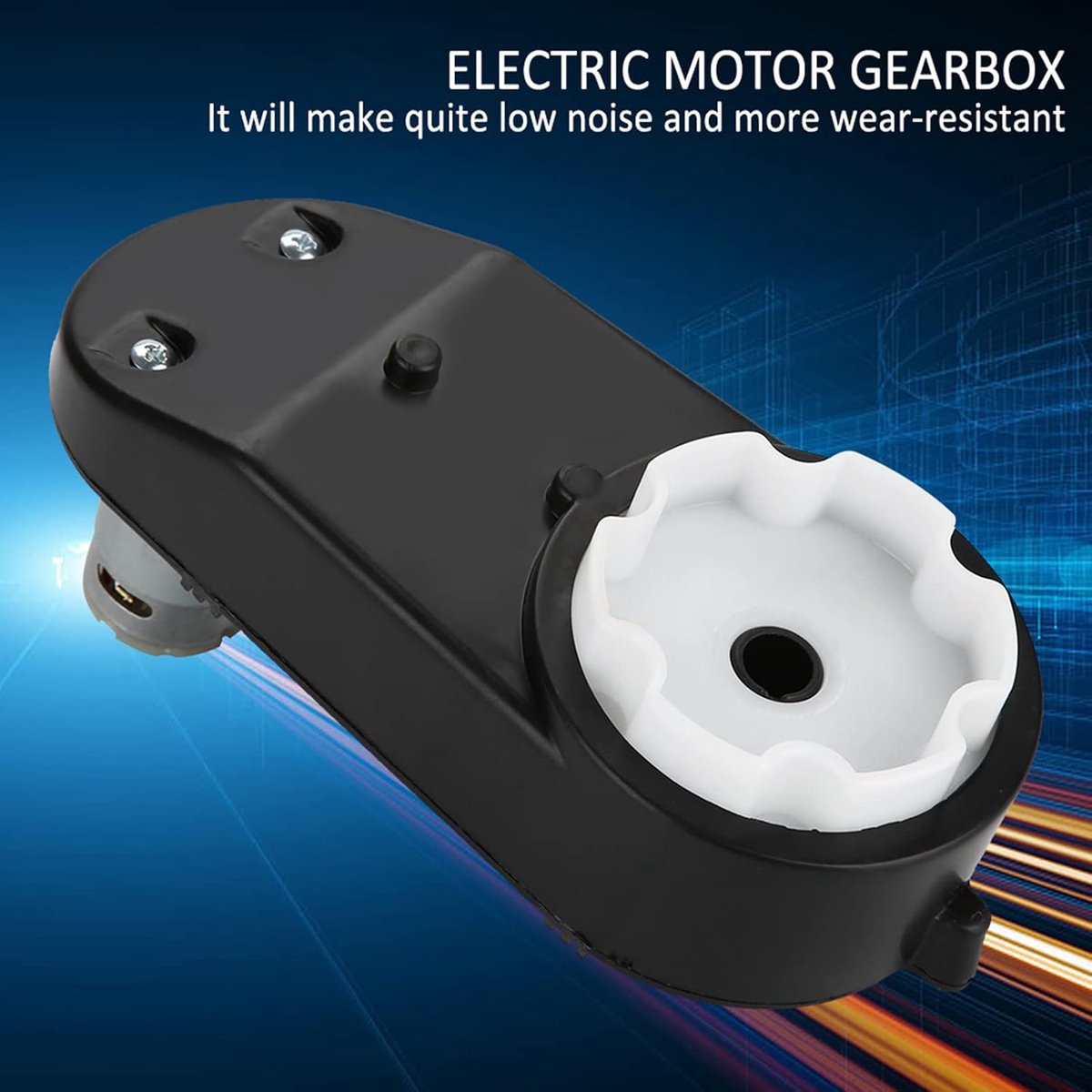 Motor Elektromotor, RS390 12v Motor 16000rpm Motor 16000rpm Motor Rueda Coche Infantil 6v Drive Motorrit voor 6V/12V voor Rijden op Auto- en Motorfietsvervangingsonderdelen(12V 16000RPM)