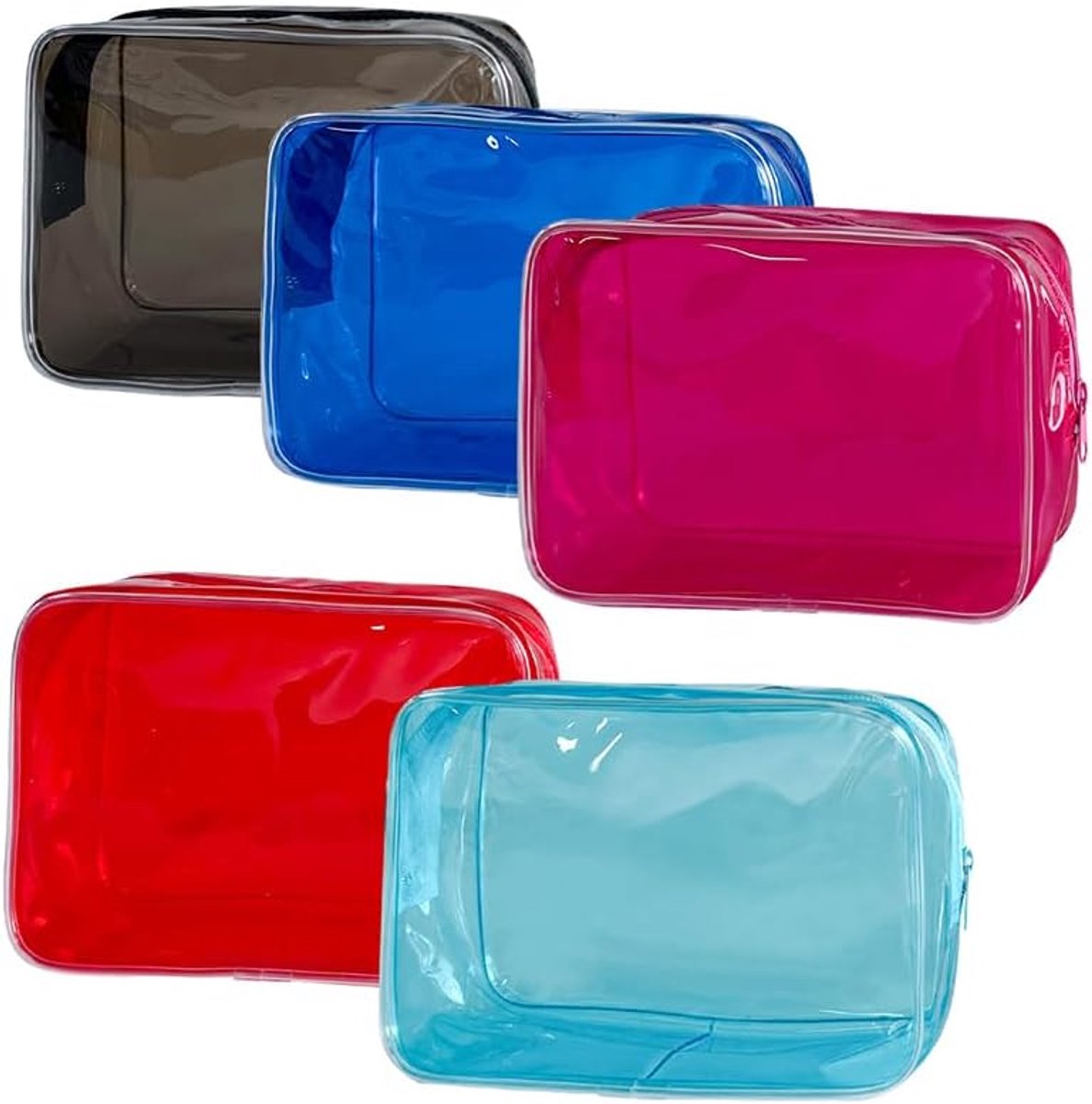 pvc-toilettas in 1 heldere kleuren, grote capaciteit, nl1126-y2, modern