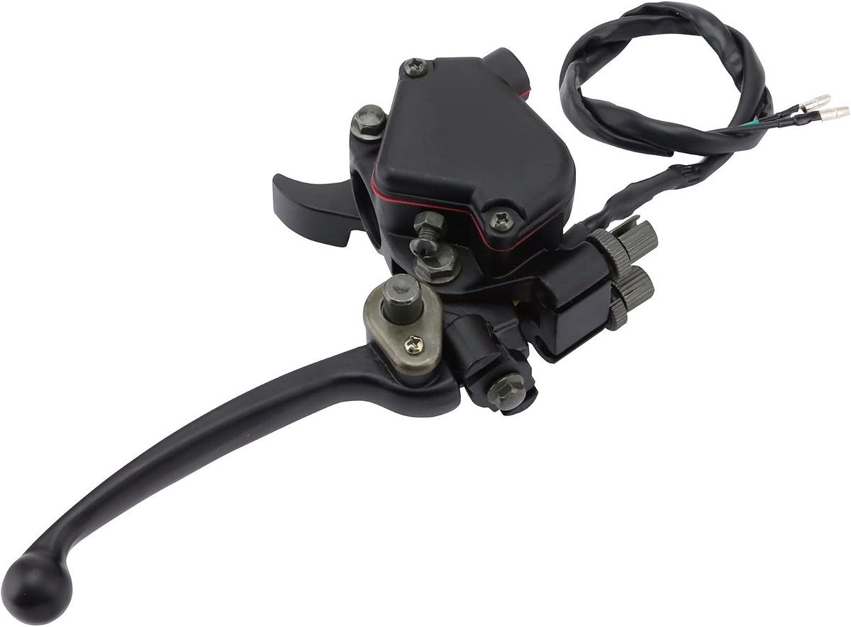7/8" 22mm Duim Gashendel met Dubbele Remhendel Vergadering Vervanging voor 50cc 90cc 110cc 150cc 250cc Taotao Sunl Roketa Kazuma ATV 4 Wieler Quad Gemotoriseerde Fiets