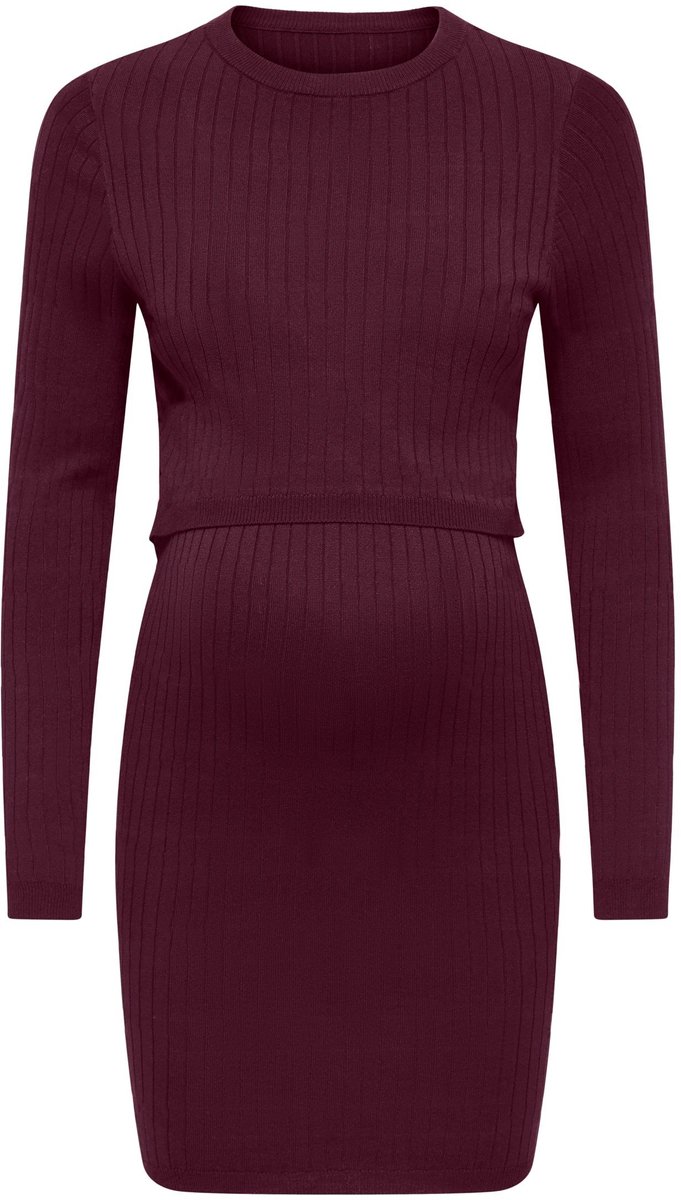 ONLY MATERNITY Gebreide jurk OLMFEMI Korte jurk