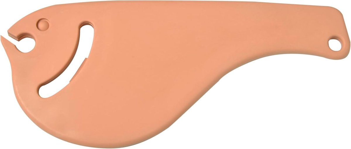 616RF, boze vis, blikopener, flesopener, 20 x 8 x 0,4 cm, flamingo, glasvezel versterkt polyamide
