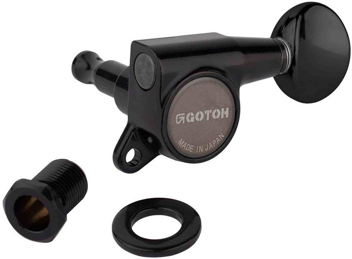 Gotoh GTH13813 SG381 stemmechanieken met 05 knoppen, 6L, zwart