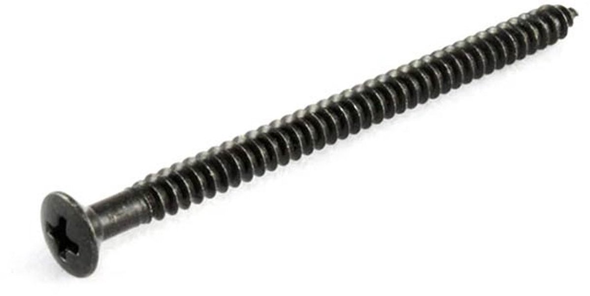 Allparts GS3312B03 soapbar pickup montageschroeven 4 x 38 mm – zwart (50 stuks)