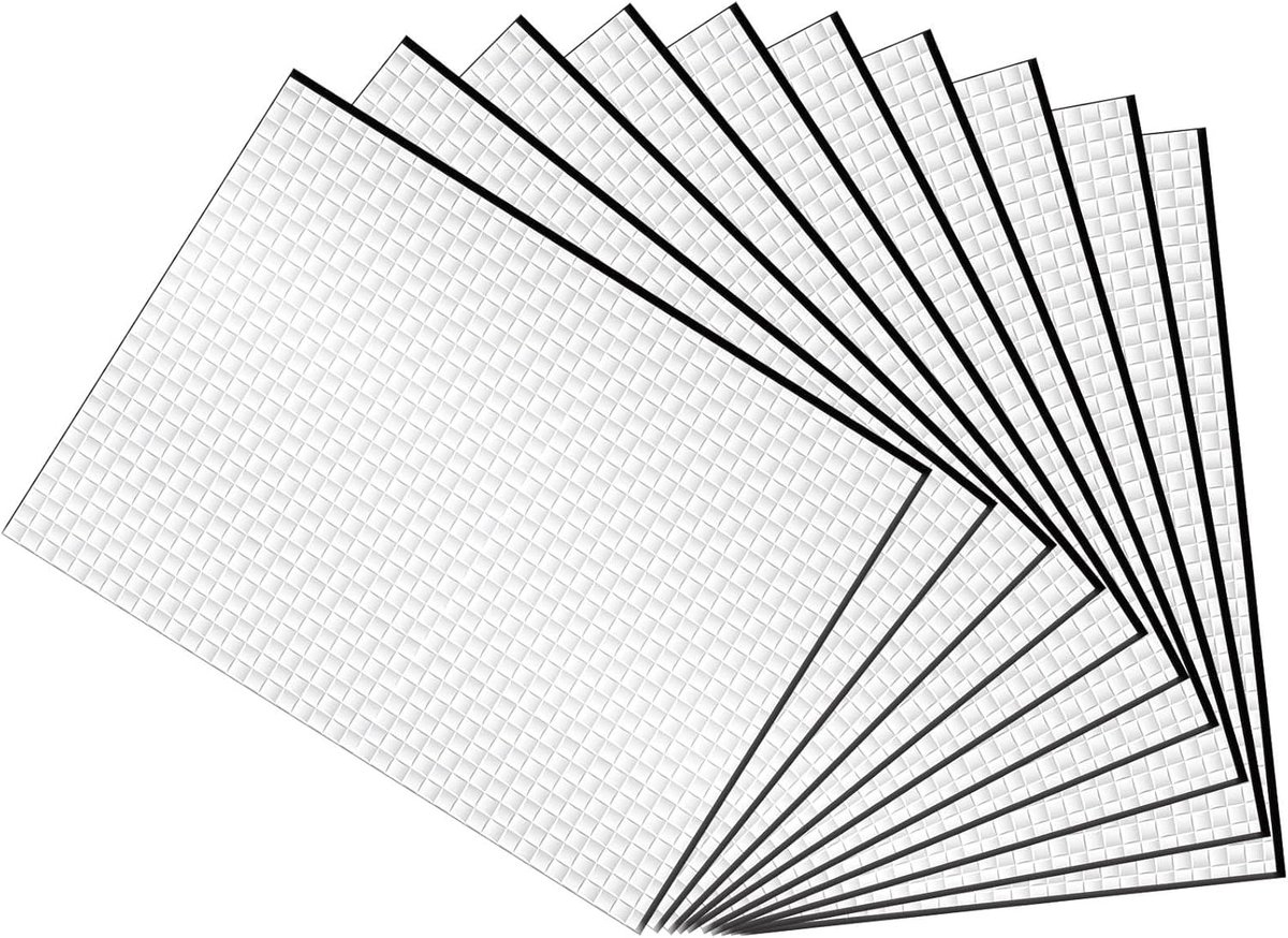 Isolatiematten voor de auto, aluminiumfolie, geluidsisolatie, zelfklevend, waterdicht, vuurvast (250 x 180 x 5 mm)